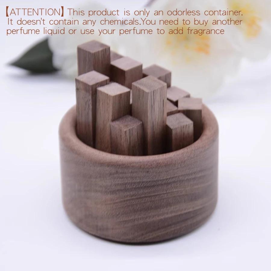 No perfume DIY fragrance wood stick aroma diffuser home accessories ornament aromatherapy car air freshener decoration dashboard