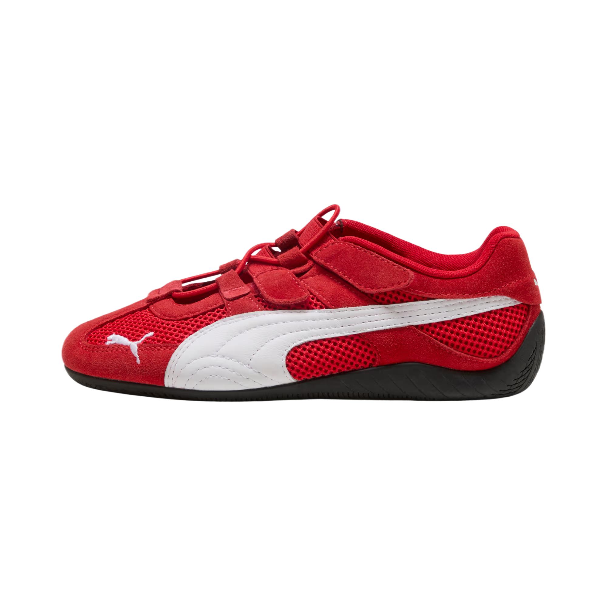 

Puma Speedcat Go Fabric Leather Round Toe Velcro Low Top Training Shoes Unisex sneakers 408432-02 36