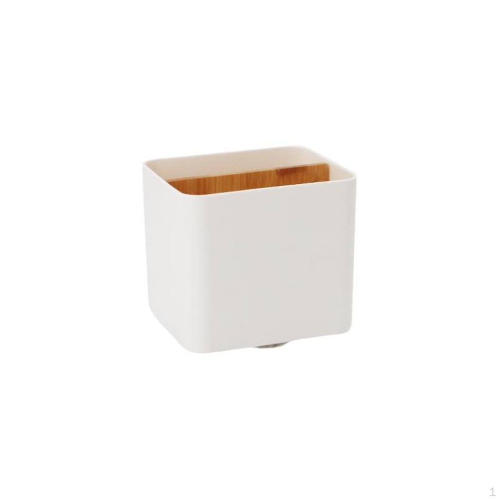 Rotating Desk Organizer, MultiFunctional Desktop Storage Box, 4 Compartments, Office, Home, School