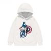 Captain America Black Widow Cartoon Anime Periphery Children's Hoodie New Style Spring and Autumn Boys and Girls Hoodies