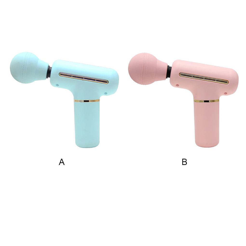 Electric Fascia Massager Fitness Rechargeable Muscle Massage Adjustable Portable Deep Back Neck Shoulder Relaxation