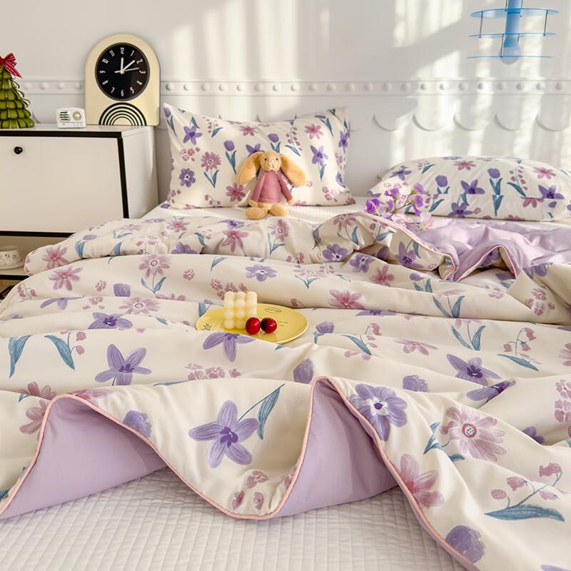 Duoqiman Meixin Sommerdecke aus doppellagigem Musselin