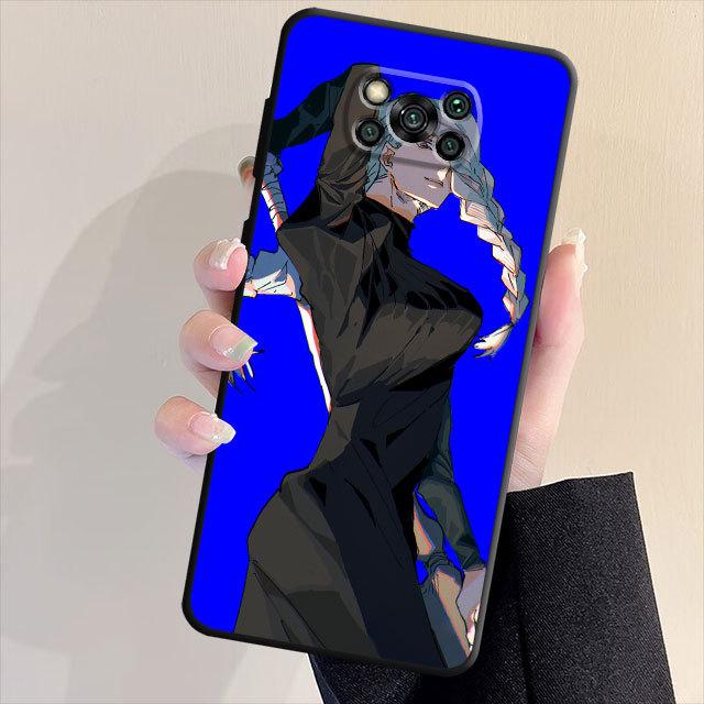 Tpu miękki zderzak etui na telefon do Samsung Galaxy S21 S20 S22 S23 uwaga 20 Ultra 10 Plus 8 9 S21 S20 Fe Jujutsu Kaisen Anime okładka
