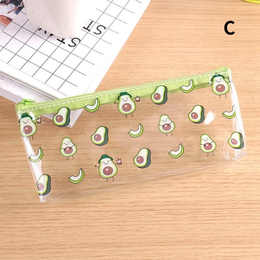 1PC Pencil Case Avocado School Pencil Box Pencilcase Pencil Bag School Supplies Stationery