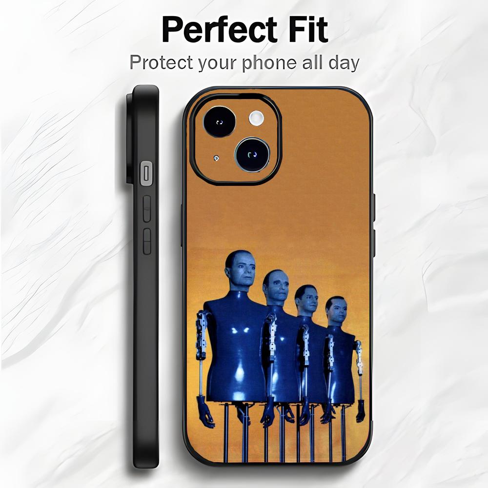 

Electronic Music Pioneers K-Kraftwerk Phone Case Phone Case Soft Packaging Lightweight For iPhone17 16 15 14 13ProMax iphone17air