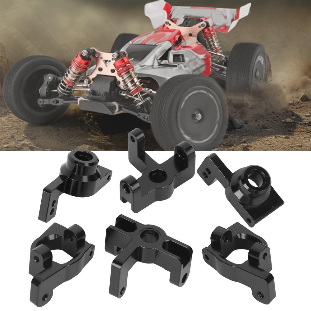 Front Wheel Seat Rear Wheel Seat C Shaped Seat Fit for 1:14 144001 RC Car(Black )