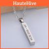 Bangtan Boys Themed Stainless Steel Pendant Jewelry For Women With Adjustable Length