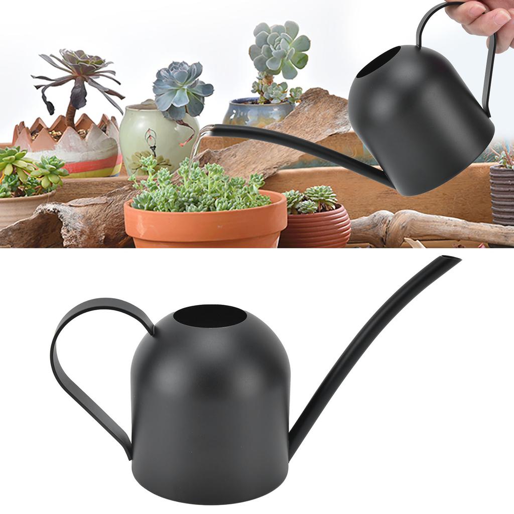 500ml Gießkanne Edelstahl Gartenarbeit Topfpflanzen Langschnabel Gießkanne für Verschiedene Pflanzen Topfblumen