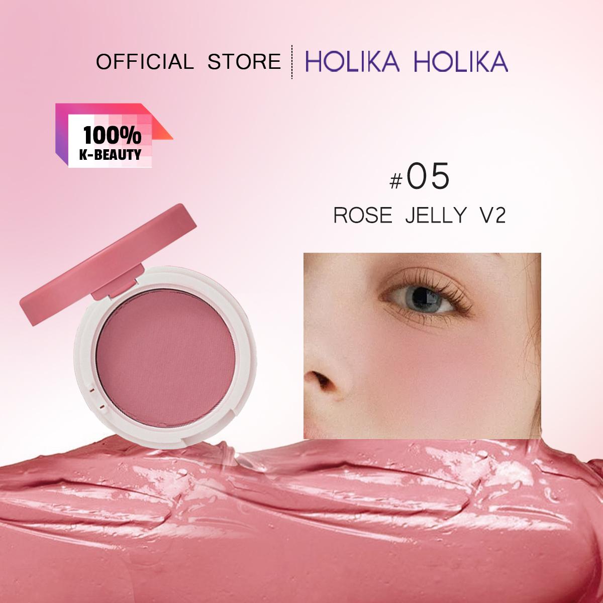 

HOLIKA HOLIKA Jelly Dough Blusher 4.2g/0.14oz (5 Color Options)