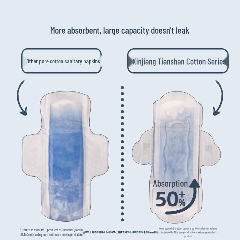 Tayan She Xinjiang Pure Cotton Sanitary Pads