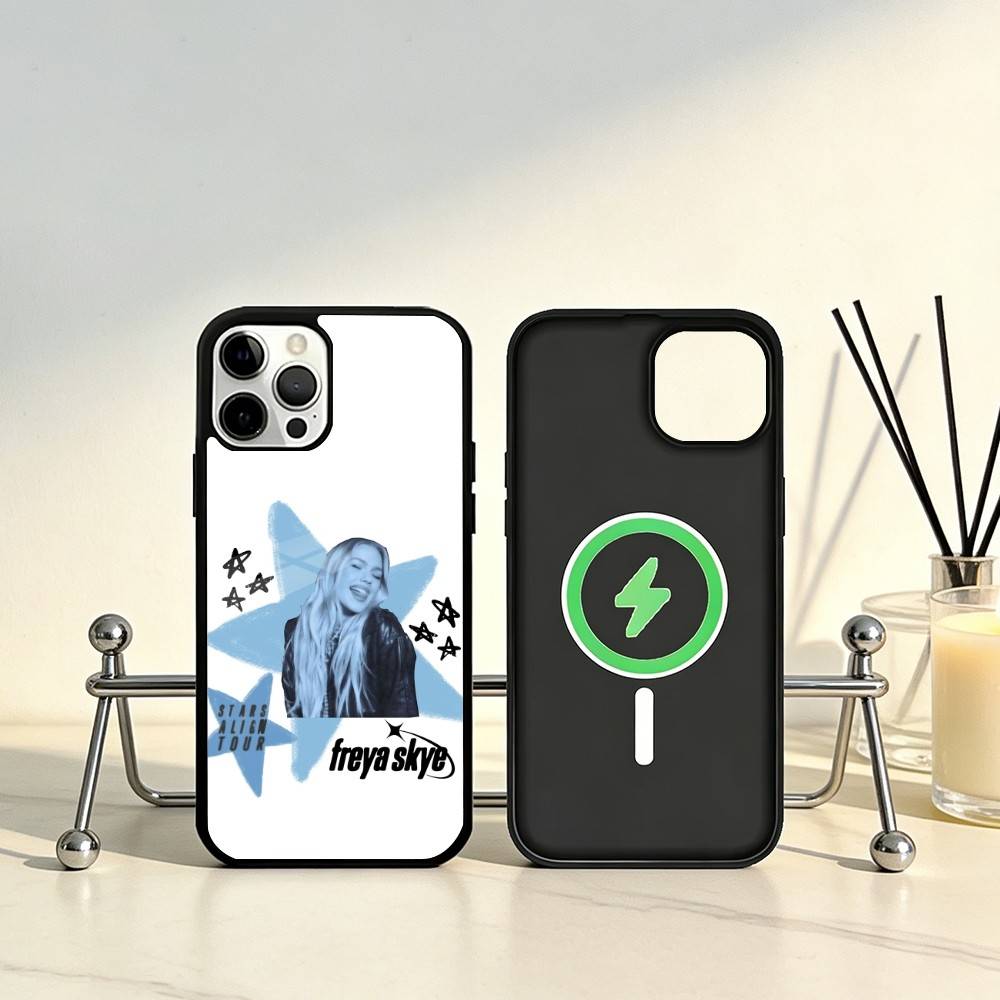 F-Freya Skye Singer Phone Case For iPhone17,16,15,14,13,12,11 Plus,Pro Max Magnetic For Magsafe Wireless Charging