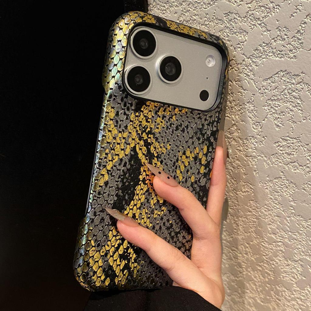 Gradient Python Print Phone Case for iPhone 17 Pro, 16 Pro Max, and 15 Plus/14 PM