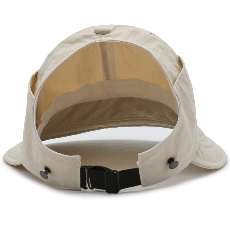 Quick-Dry Ponytail Baseball Cap for Women - Large Brim, Sun Protection, Versatile & Casual Outdoor Hat