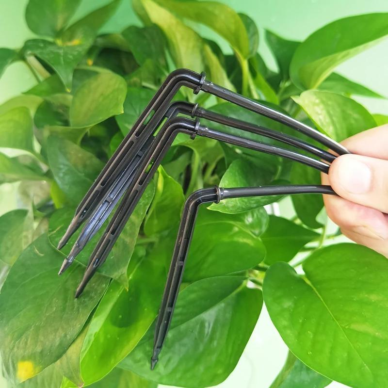 5/20/50 BUC Picurător Săgeată Îndoită Kit de Irigare prin Micro Picurare Emitoare Pentru Furtun 3/5mm Udare Grădină Economisire Micro Picurător Seră