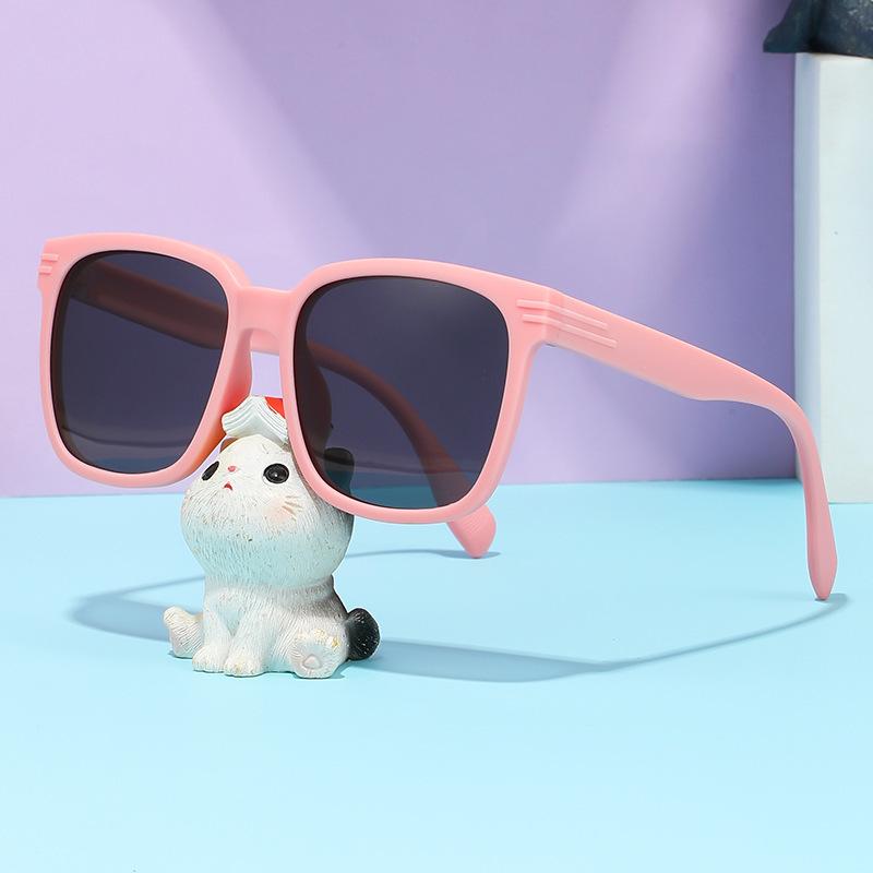 Trendy UV Protection Sunglasses for Kids - Ultra-Light, Summer Style