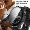 Vidrio+Funda para Amazfit Balance 2 Protector de Pantalla de Vidrio Templado y Parachoques Protector de PC Duro para Accesorios de Amazfit Balance2