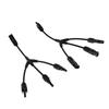 1Pair 3 Way Y Splitter Cable Plug Inline Solar PV Panel IP67 Connectors