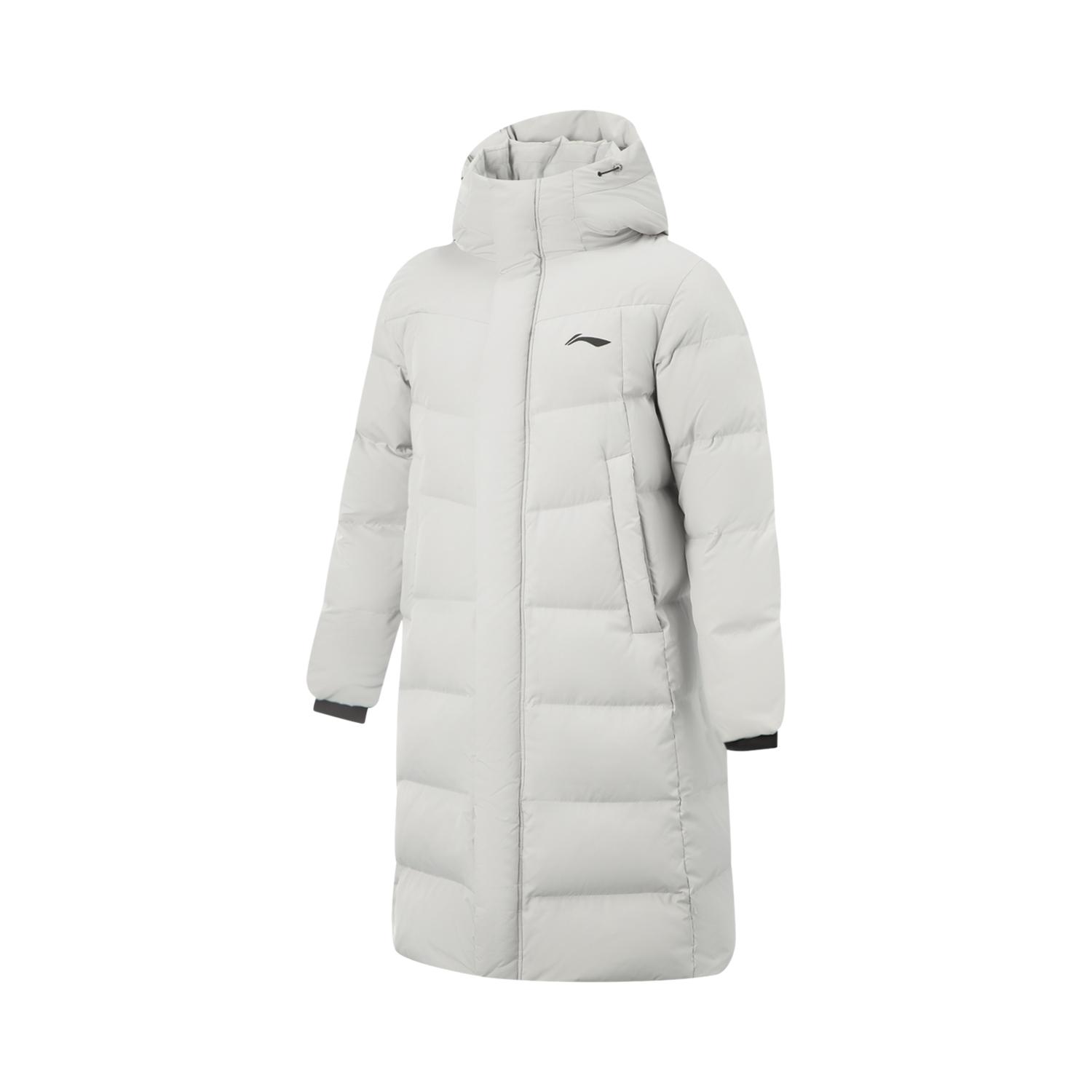 

Li-Ning Windproof Water-Resistant Warm Hooded Down Jacket Men Outerwear AYMV217-1 L