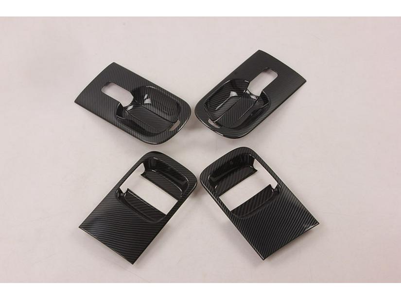 2020 H-1/Grand Starex Black Carbon Fiber Pattern Outer Door Bowl