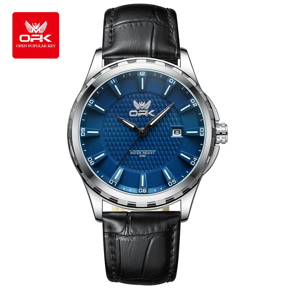 OPK brand fashionable and versatile men's quartz watch 6037