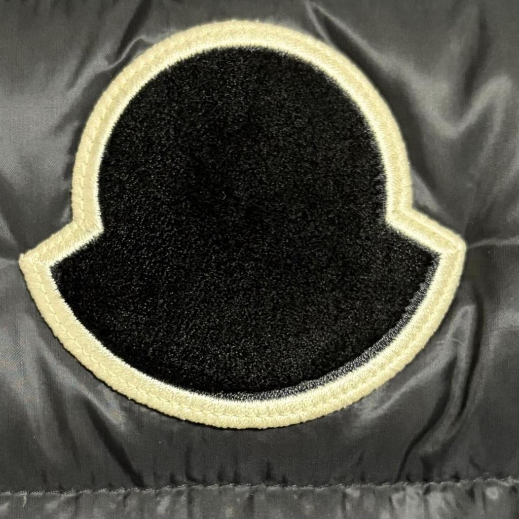 Used MONCLER SASSIEREDown Jacket Black Nylon Mens