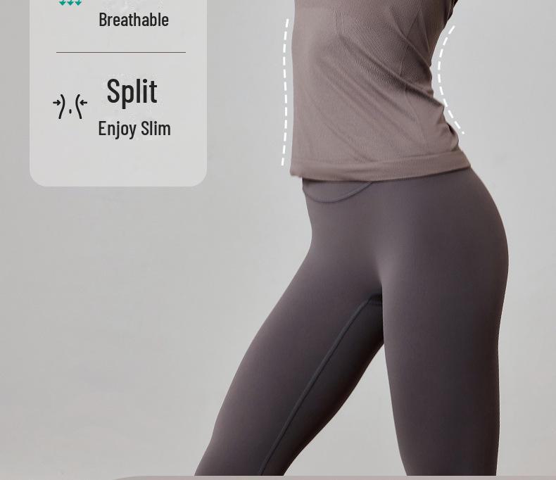 Women's Slim Fit Quick-Dry Yoga Top - Breathable, Short Sleeve Sports Shirt for Running, Fitness, and Pilates