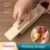 Cone Chestnut Openers Chestnut Artefacts Solid Wood Peeling Raw Chestnut Lotus Seed Machine Home Cross Open Chestnut Tool