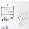 Earrings Display Holder Ear Studs Hanging Rack Large Capacity Jewelry Storage Organizer Rings Jewelries Stand Bracket Home