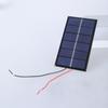 3.0V 220MA Solar Panel with Wire Dripping Glues Plate Solar Epoxy Panel Polysilicon Board Solar System Module Enduring