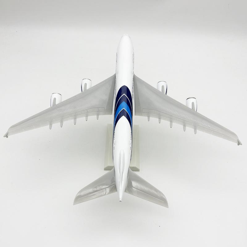 1/240 Scale 30CM Malaysia Airways Aircraft A380 Resin Diecast Model Miniature Plane With Landing Gear Home Decoration Collected