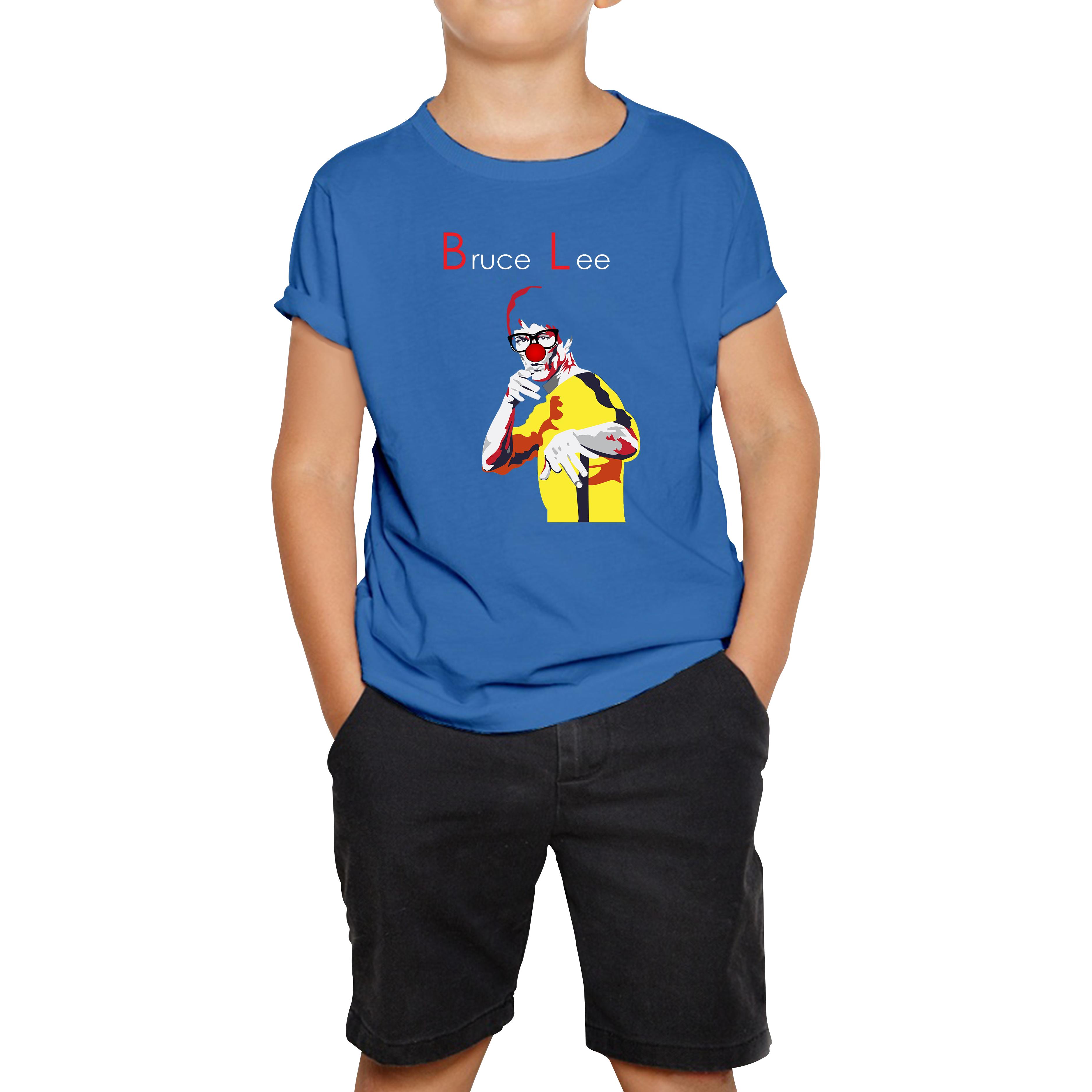 

Bruce Lee Red Nose Day Kids T Shirt 150