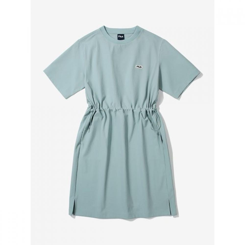 Fila Seersucker Waist String Dress