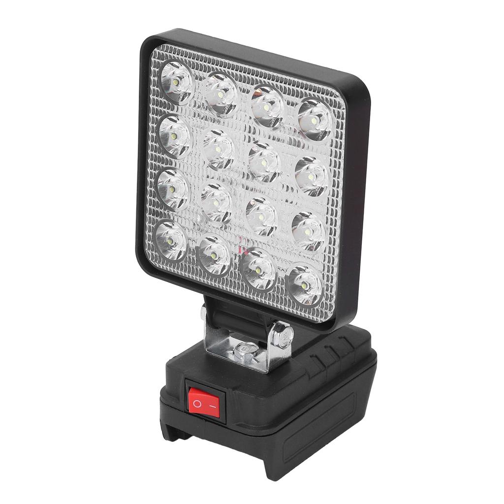 Cordless LED Work Light Dual USB Ports 48W 4800LM Emergency Portable Flood Lamp for WA3551 5Pin 18V Lithium Ion Battery