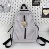 Schoolbag Large Capacity Backpack Casual Versatile Junior High School Student College Student Female School Bag Parent-Child Backpack Air Cushion 