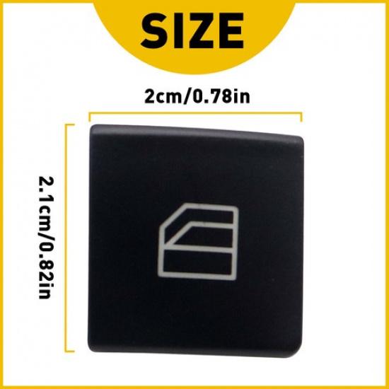 4* Switch Window Button Cap Cover For Benz Mercedes- W204 W212 C-Class E200 A207