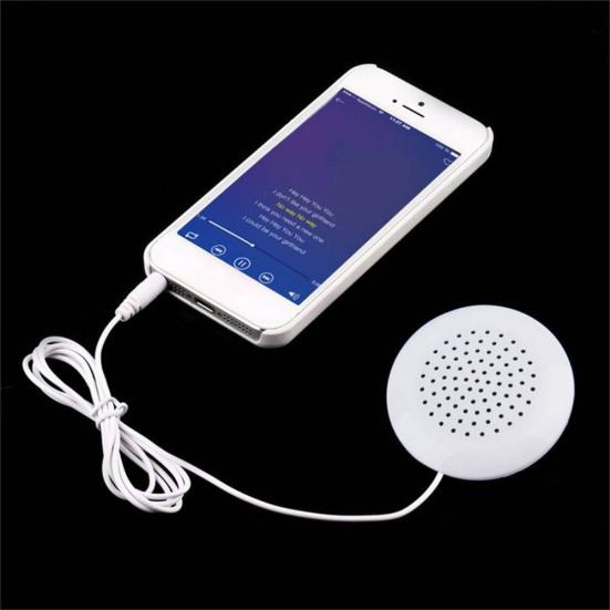 3.5mm Plug Mini Portable Stereo Pillow Speaker for MP3 MP4 Player for iPod for iPhone