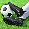 New Men Football Shoes High Quality Fast Soccer Shoes Society Cleats Professional Football Field Boots AG Sneaker High Cut