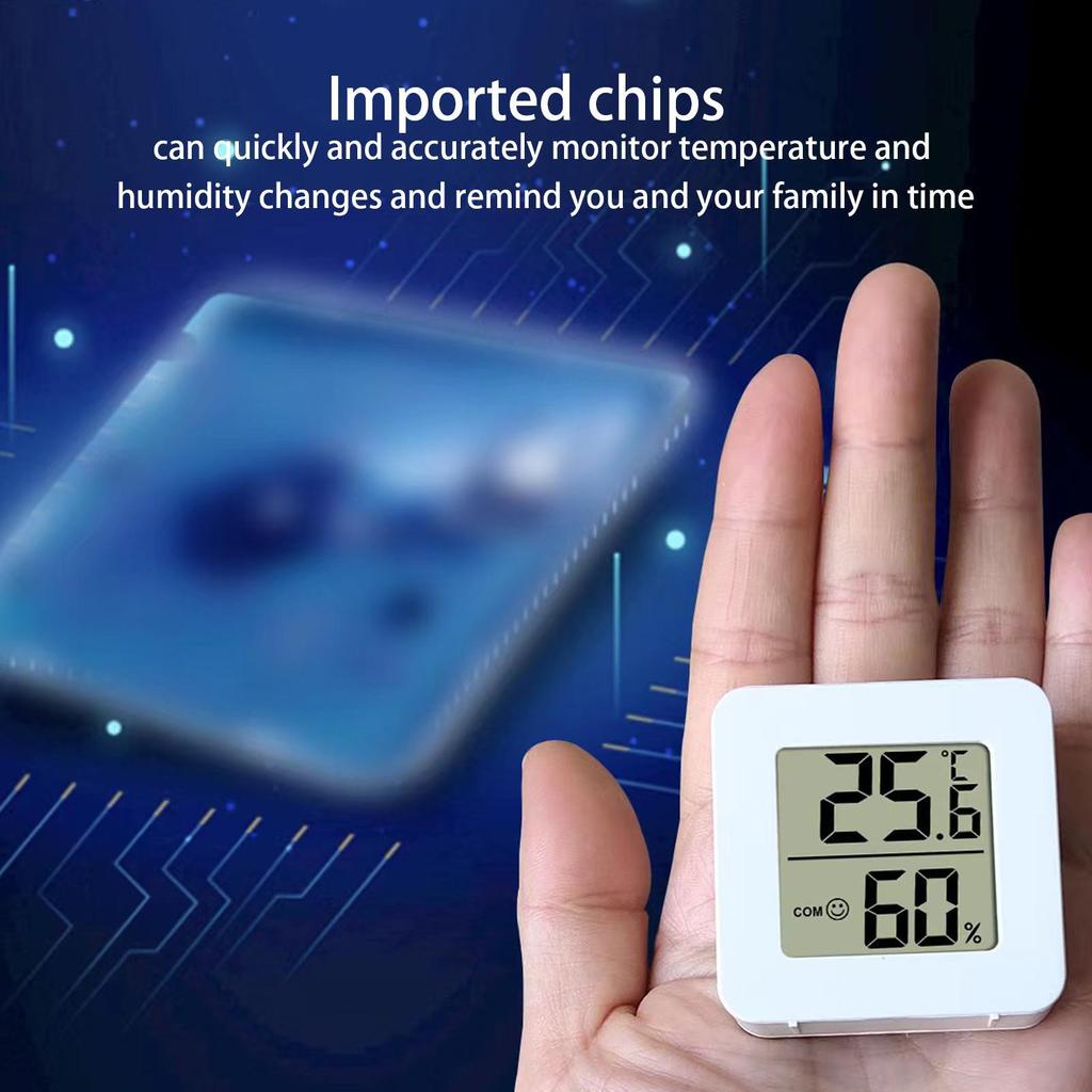 Indoor Humidity Meter Mini Accurate Room Thermometer Indoor Hygrometer Humidity Gauge Air Comfort Indicator Thermometer for Room