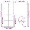 Walk In Shower Screen Gold 80 X 195 Cm Tempered Glass