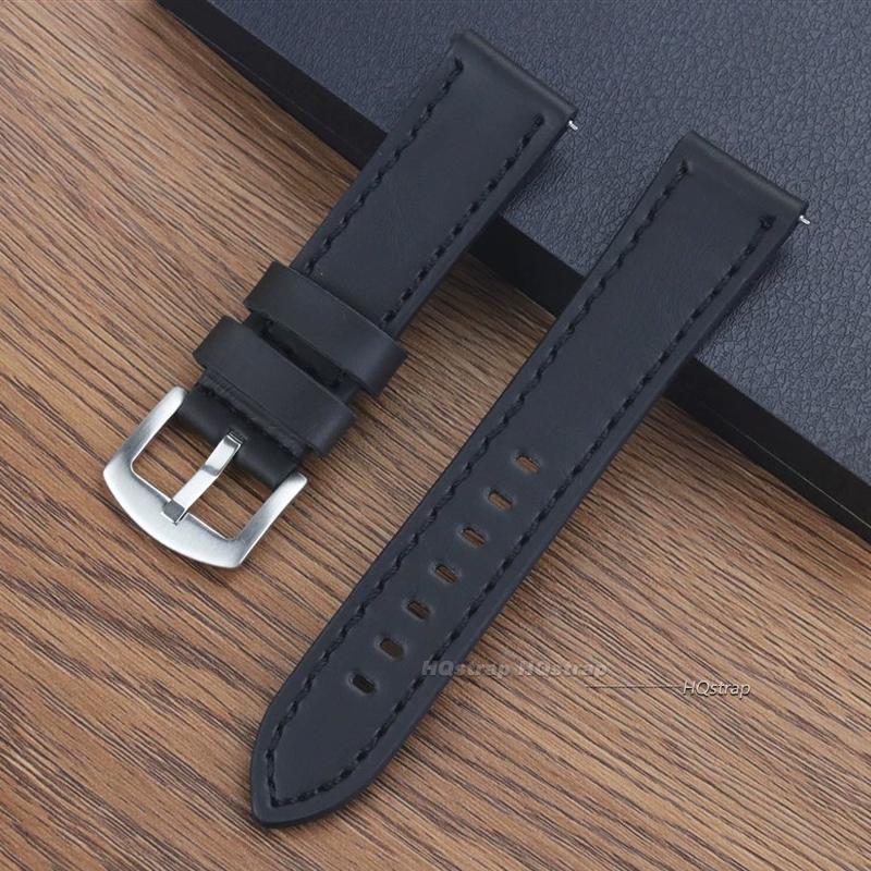 Quick Release Vintage Retro Genuine Leather Watch Band 18mm 20mm 22mm 24mm Soft Watch Bracelet Men Women Watch Strap Sport Belt