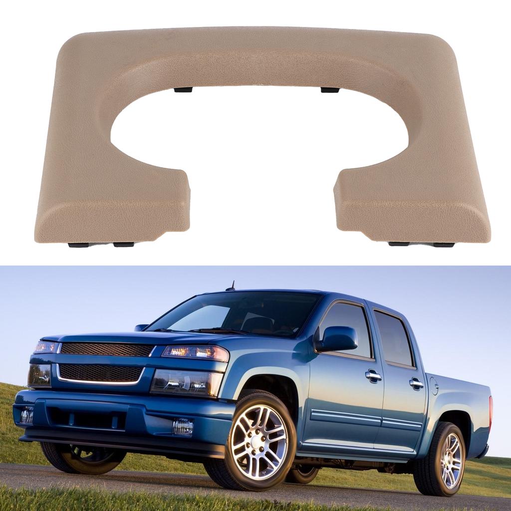 Center Console Cup Holder Cover Plate Armrest Pad Beige Fit for Ford F‑150 2004‑2014