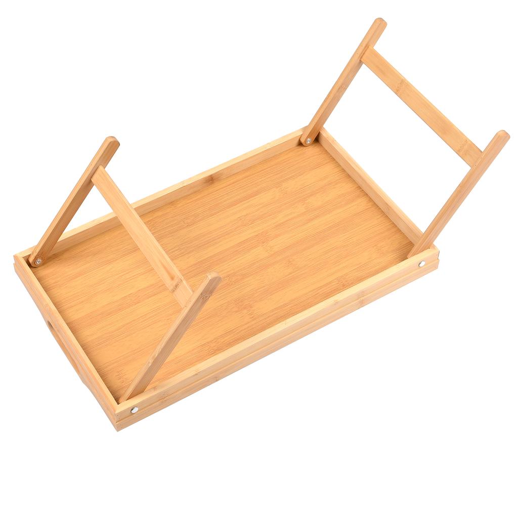 Bambusový snídaňový stůl Wellamart (Umění. 4713)