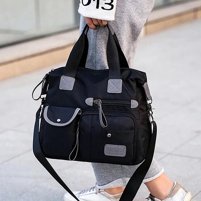 Practical New Arrival Nylon Women Messenger Bags Casual Large Capacity Ladies Handbag Female Crossbody Shoulder Waterproof