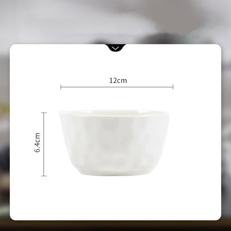 ZISIZ Carlos Glazed Ceramic Rice Bowl Set