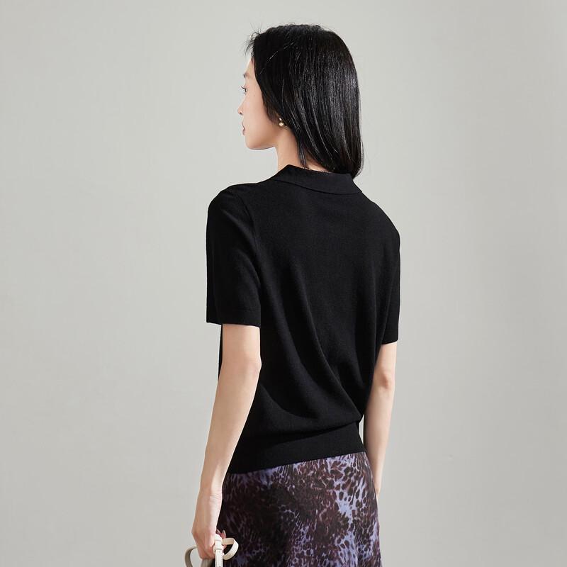 SOFSIL 2026 Spring Women's Polo Knit Shirt