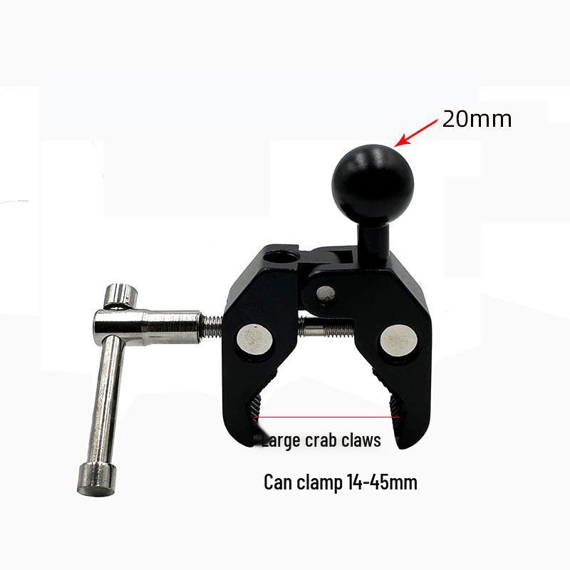 17mm Magnetic Car Mount & Phone Clip Holder with Aluminum Alloy Connector