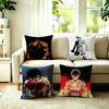 Anime HHajime No Ippo Square DoubleSided Printed Pillow Case Bedroom Bedside Pillow Sofa Cushion Cover