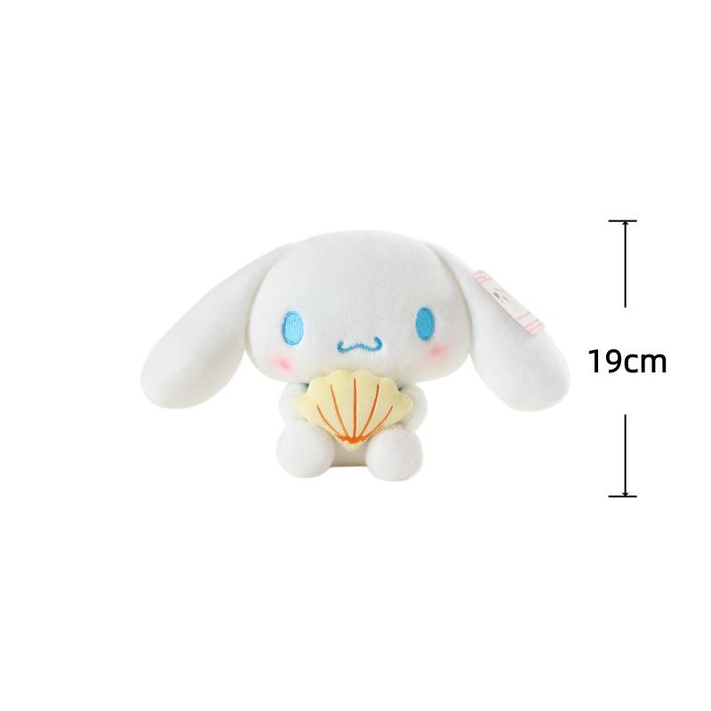 Cinnamoroll Plush Toys 19Cm Adorably White Dog Sanrio Doll Soft Kids Toys Kawaii Room Decor Toys Exquisite Birthday Gifts