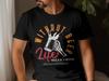 Skeleton Hand Beer Mug TShirt Edgy Graphic Print Unisex Top Summer Mens and Womens Loose and Breathable Tshirt Top