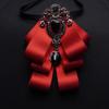 Geometric Style Unisex Collar Flower With Satin Material For Summer